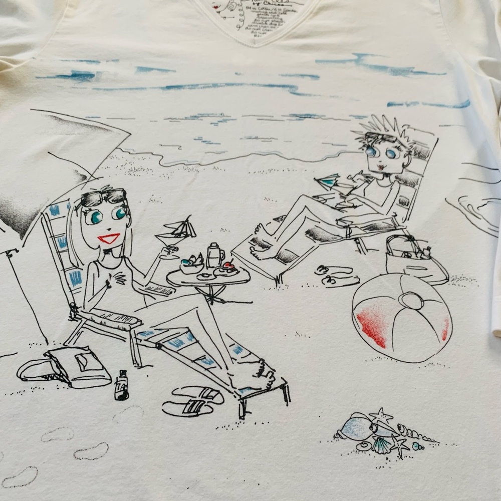 Chico’s Beach’n Chat-Tee - Picture 4 of 7